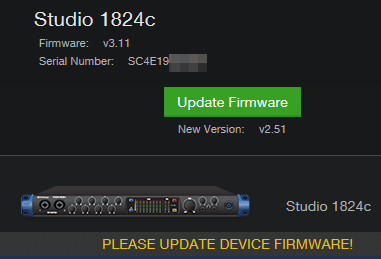 UC 3.2.1 offering a downgrade to 2.51