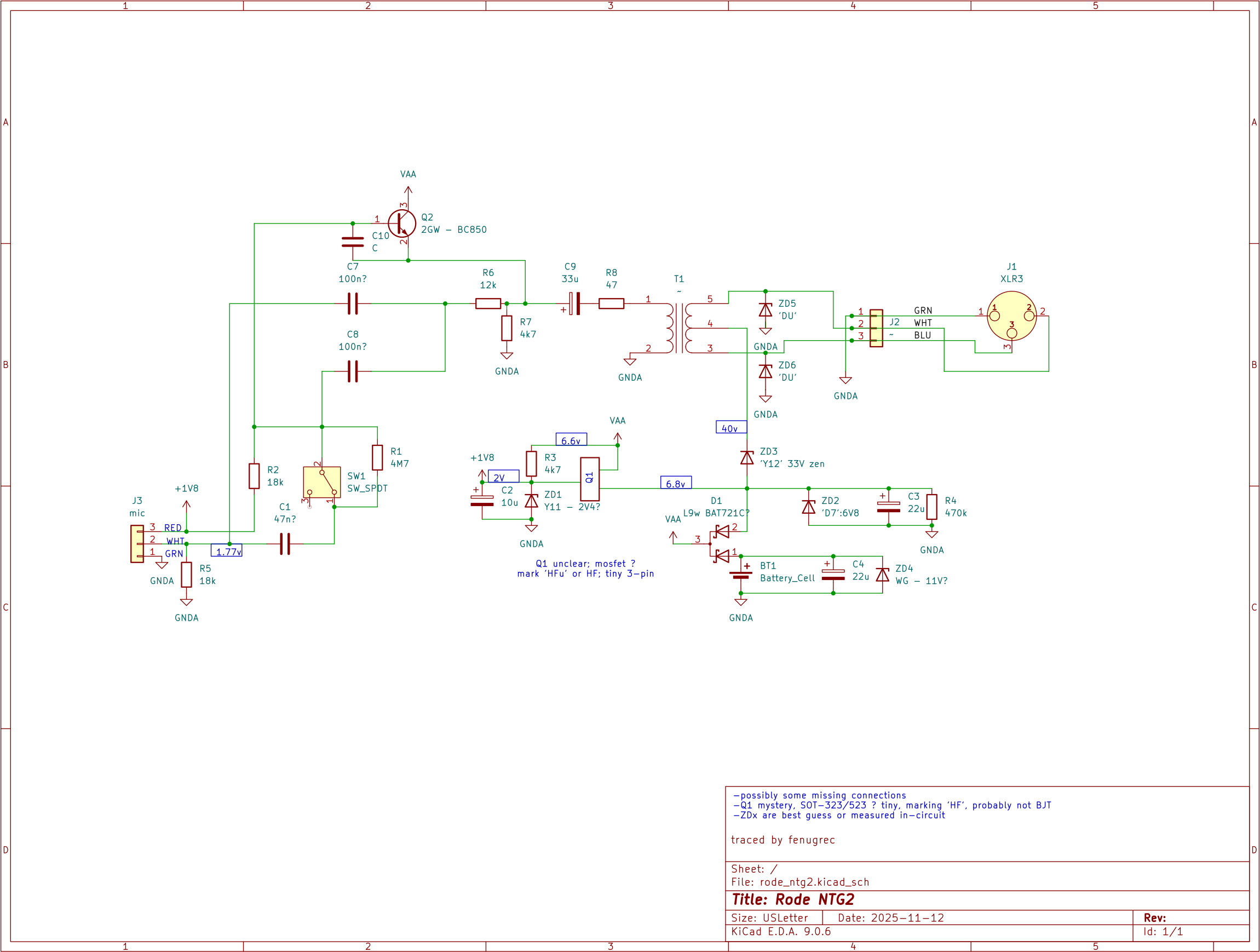 reverse engineered schematics